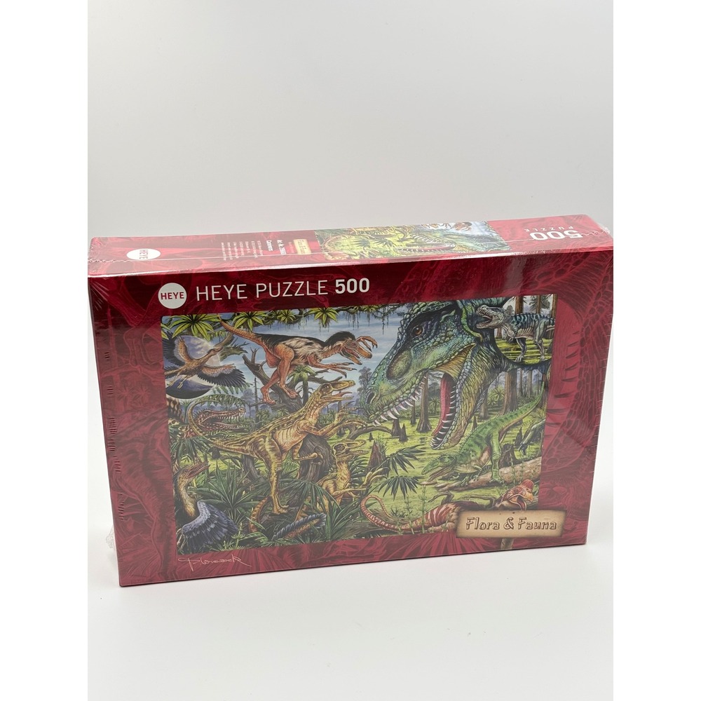 Heye Puzzle 500 Flora & Fauna Carnivores Dinosaurs‎ Marion Wieczorek 29660 New